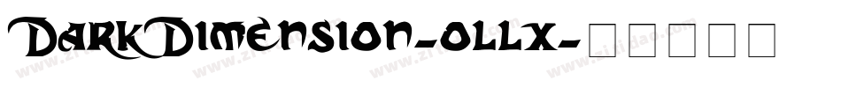 DarkDimension-ollx字体转换