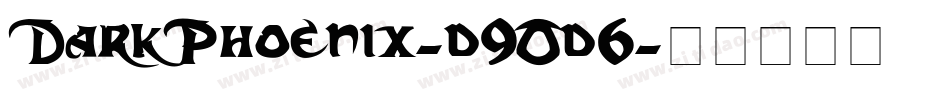 DarkPhoenix-d9Od6字体转换