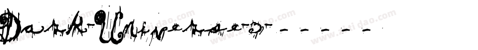 Dark-Universe-3字体转换