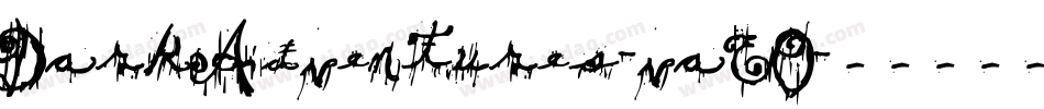DarkAdventures-vaEO字体转换