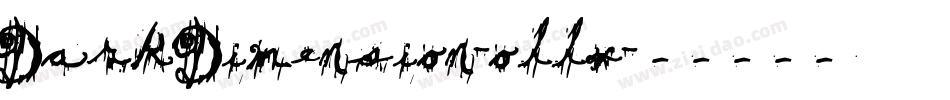 DarkDimension-ollx字体转换