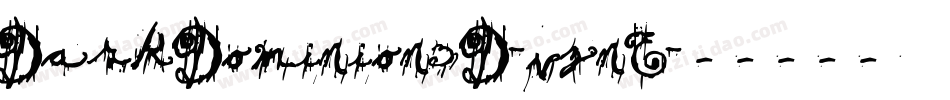 DarkDominion3D-vznE字体转换