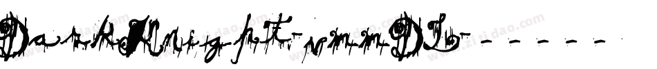 DarkKnight-vmmDL字体转换