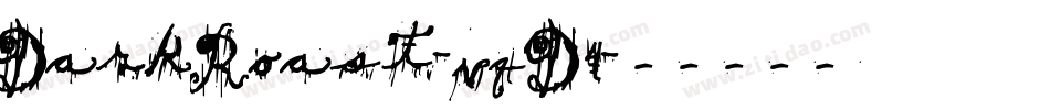 DarkRoast-vqD4字体转换