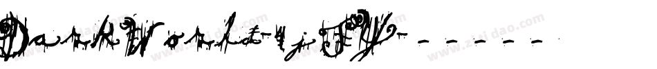 DarkWorld-4jJY字体转换