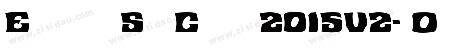 EurovisionSongContest2015V2-aOnE字体转换