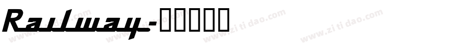 Railway字体转换
