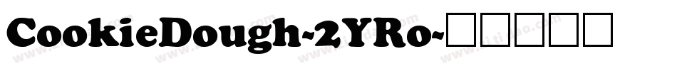 CookieDough-2YRo字体转换