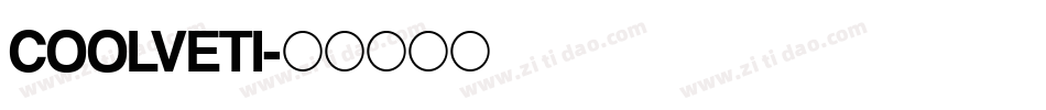 COOLVETI字体转换