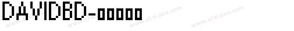 DAVIDBD字体转换