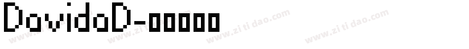 DavidaD字体转换