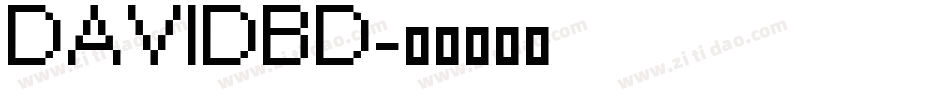 DAVIDBD字体转换