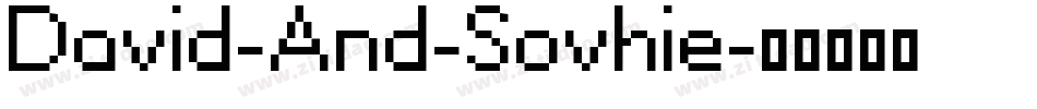 David-And-Sovhie字体转换