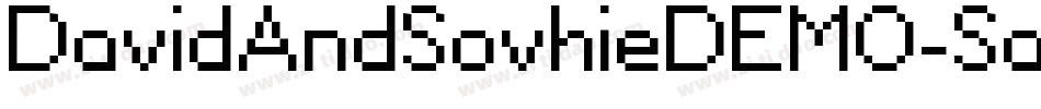 DavidAndSovhieDEMO-Sans字体转换 DavidAndSovhieDEMO-Sans字体转换