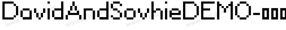 DavidAndSovhieDEMO字体转换