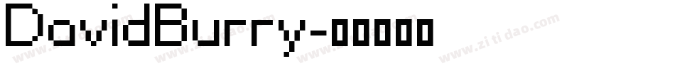 DavidBurry字体转换