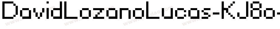 DavidLozanoLucas-KJ8o字体转换