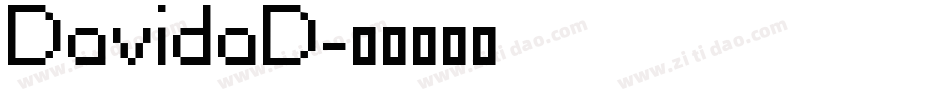 DavidaD字体转换