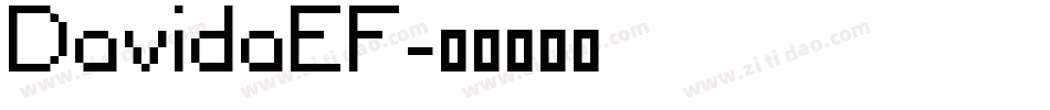 DavidaEF字体转换
