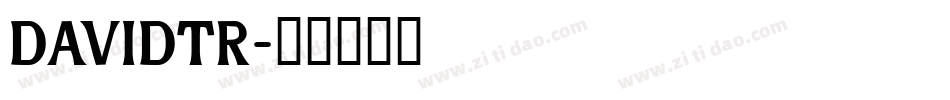 DAVIDTR字体转换