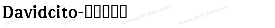 Davidcito字体转换