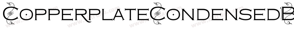 CopperplateCondensedBQ-Light字体转换