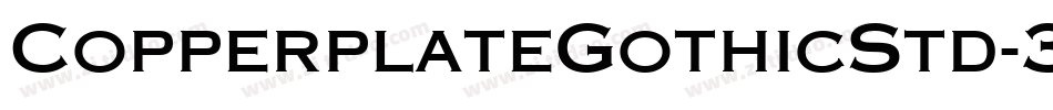 CopperplateGothicStd-31AB字体转换