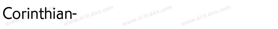Corinthian字体转换