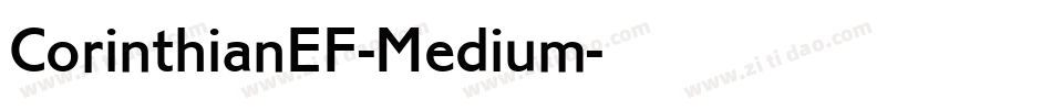 CorinthianEF-Medium字体转换