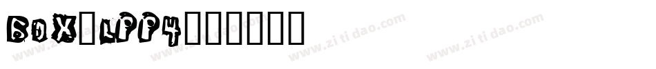 Box-LPp4字体转换