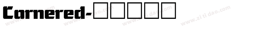 Cornered字体转换
