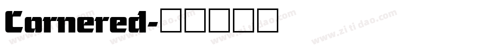 Cornered字体转换