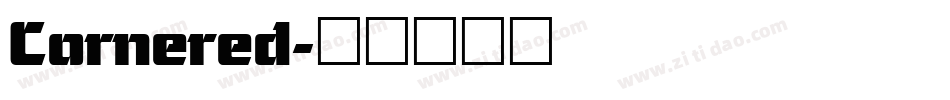 Cornered字体转换
