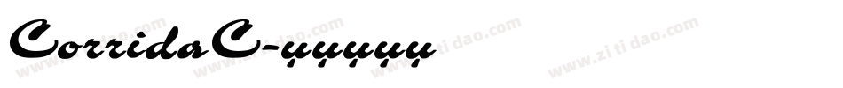 CorridaC字体转换