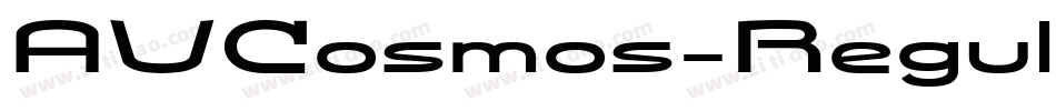 AVCosmos-Regular字体转换