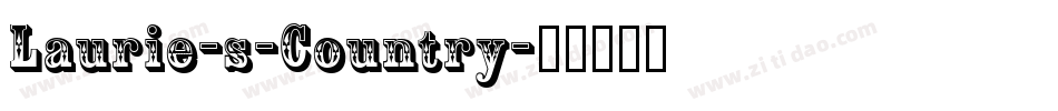 Laurie-s-Country字体转换