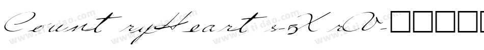 CountryHearts-5XrV字体转换
