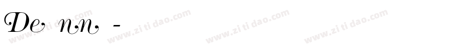 Devinnit字体转换