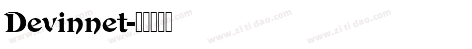 Devinnet字体转换
