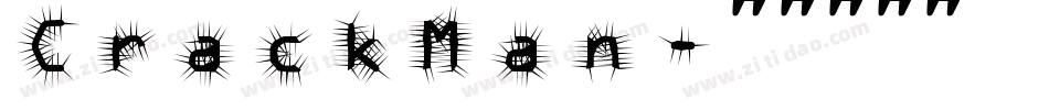 CrackMan字体转换