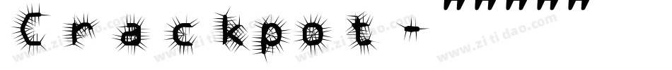 Crackpot字体转换