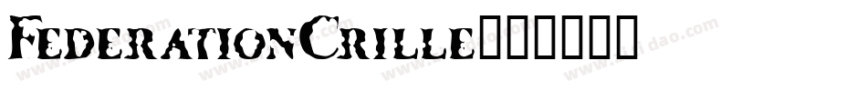 FederationCrille字体转换