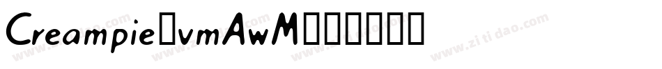 Creampie-vmAwM字体转换