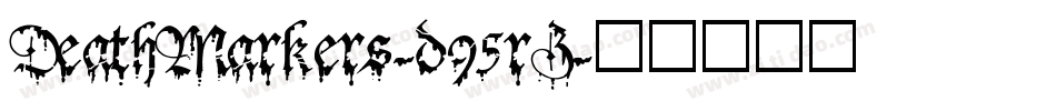 DeathMarkers-d95rZ字体转换