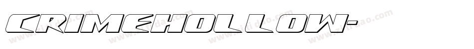 CrimeHollow字体转换