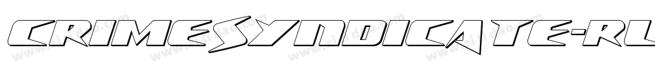 CrimeSyndicate-rLMp字体转换