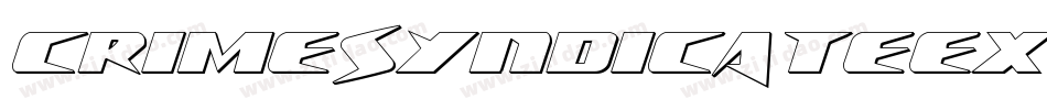 CrimeSyndicateExtraCondensed-lv1X字体转换