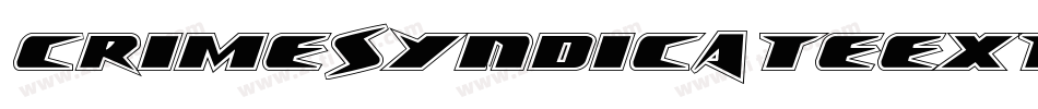 CrimeSyndicateExtraCondensed-lv1X字体转换