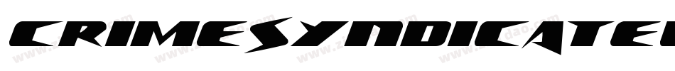 CrimeSyndicateLaserRegular-1xgL字体转换