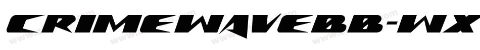 Crimewavebb-WXVE字体转换